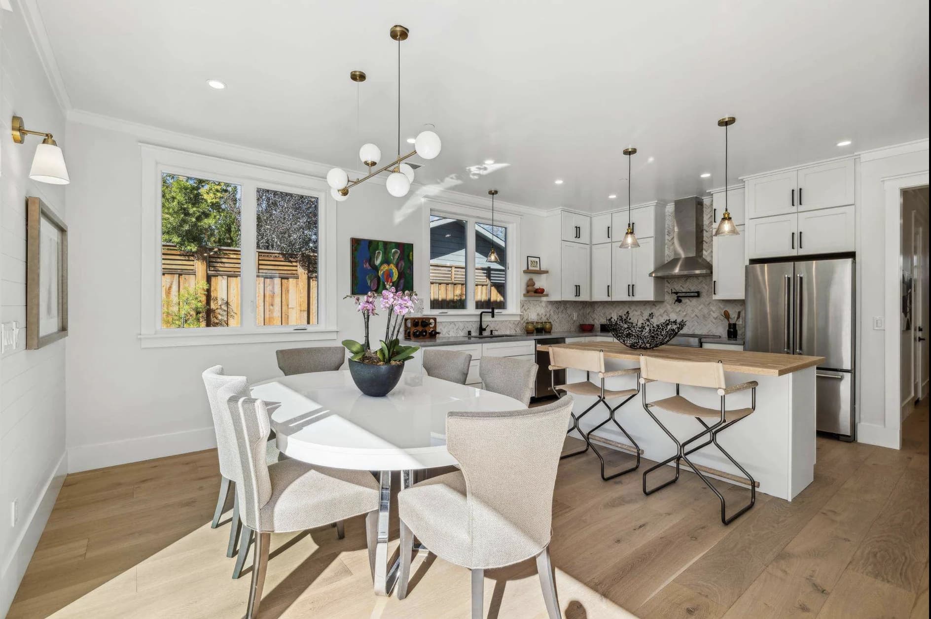 Custom kitchen built by Alvarez Builders